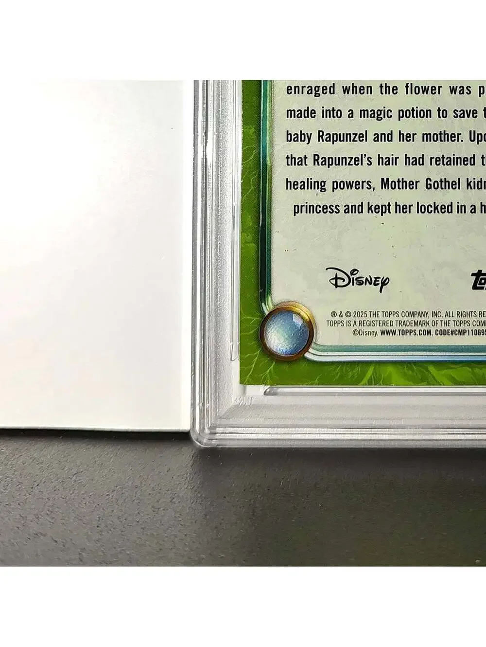 Mother Gothel 2025 Topps Disney Wonder #181 Card Tangled PSA 9